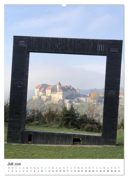 Burghausen, eine historische Stadt im Fokus (CALVENDO Premium Wandkalender 2026)