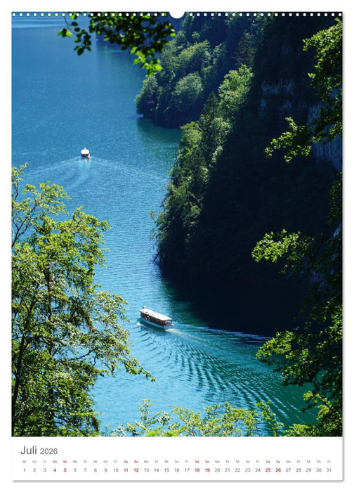 Alpenseen (CALVENDO Premium Wandkalender 2026)