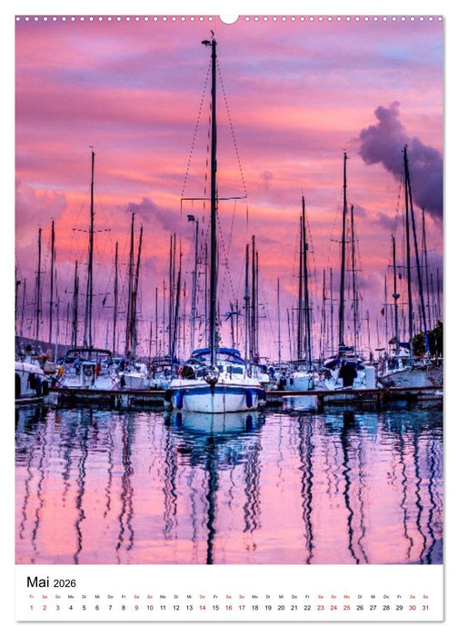 Griechenland - Im Reich der griechischen Götter. (CALVENDO Premium Wandkalender 2026)