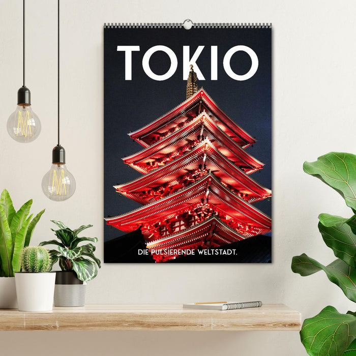 Tokio - Die pulsierende Weltstadt. (CALVENDO Wandkalender 2026)