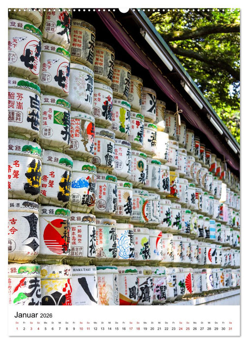 Tokio - Die pulsierende Weltstadt. (CALVENDO Wandkalender 2026)