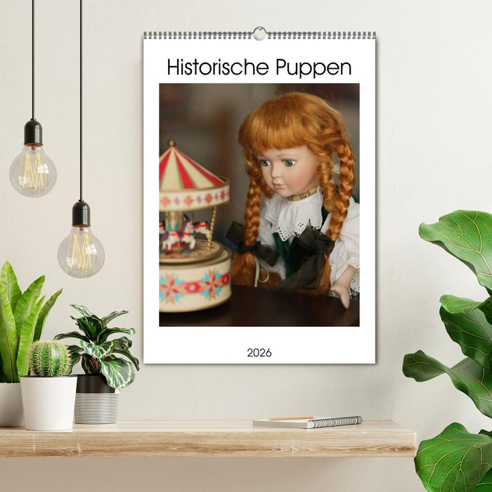 Historische Puppen (CALVENDO Wandkalender 2026)