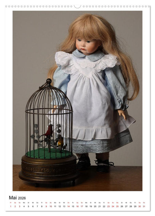 Historische Puppen (CALVENDO Wandkalender 2026)