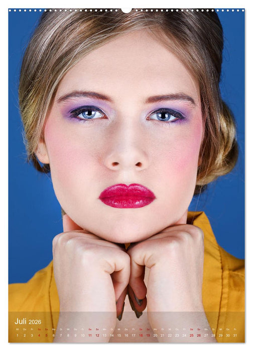 Beauty Faces - Photos by Michael Allmaier (CALVENDO Premium Wandkalender 2026)