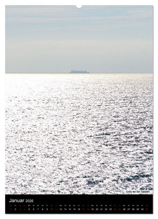 Strandgeflüster Kalender (CALVENDO Wandkalender 2026)