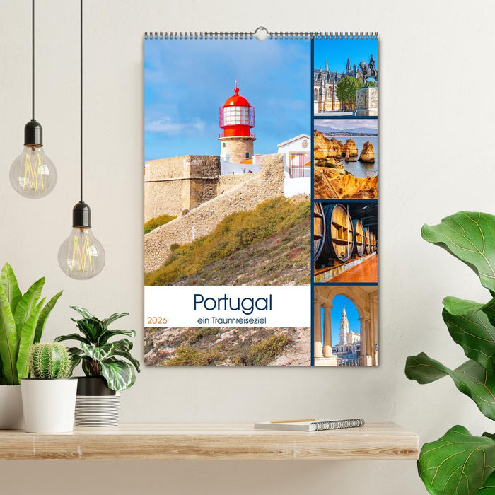Portugal - ein Traumreiseziel (CALVENDO Wandkalender 2026)