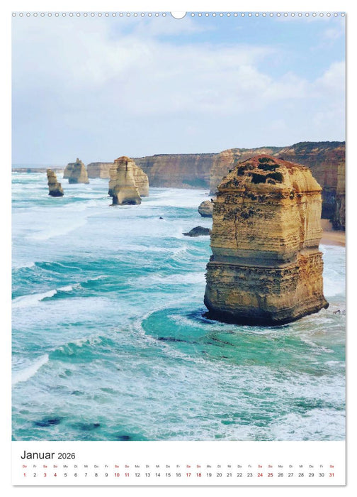 Australien - Eine unvergessliche Reise. (CALVENDO Premium Wandkalender 2026)