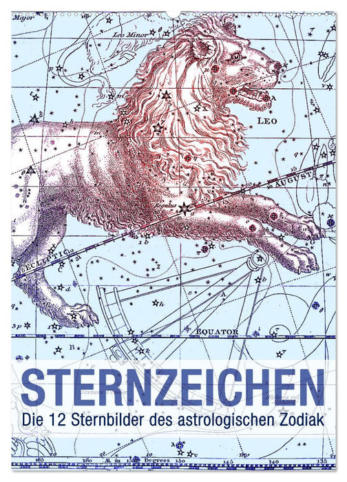 Sternzeichenkalender (CALVENDO Wandkalender 2026)