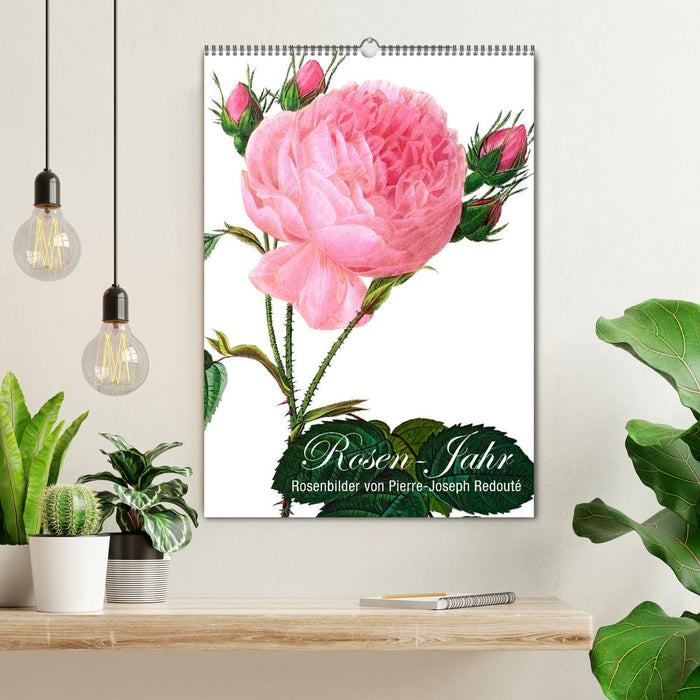 Rosen-Jahr (CALVENDO Wandkalender 2026)