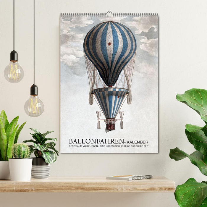 Ballonfahren Kalender (CALVENDO Wandkalender 2026)
