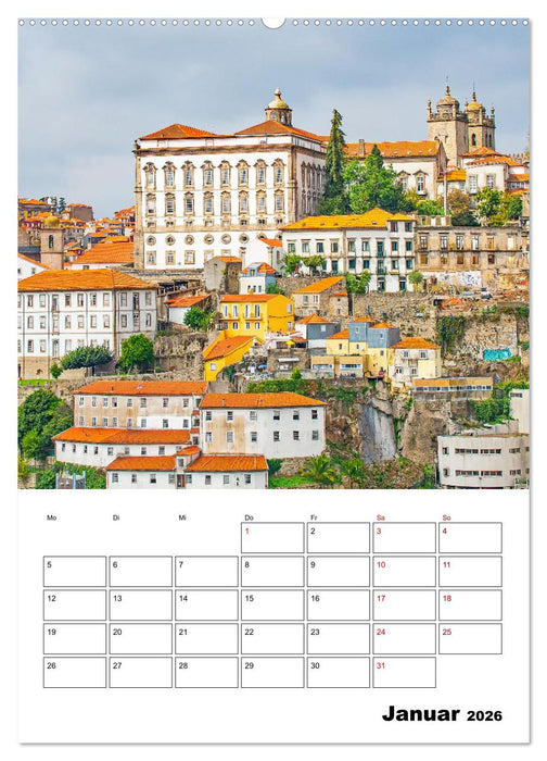 Porto - ein Traumreiseziel (CALVENDO Wandkalender 2026)