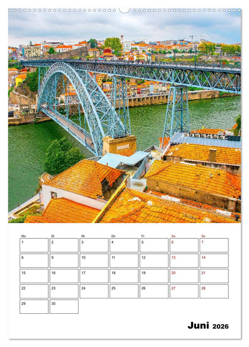 Porto - ein Traumreiseziel (CALVENDO Wandkalender 2026)