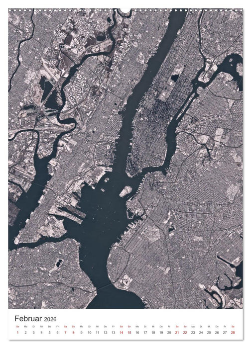 Die Erde aus dem All (CALVENDO Premium Wandkalender 2026)