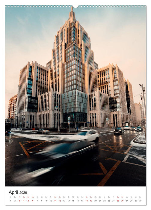 Moskau - Zwischen Oka und Wolga. (CALVENDO Wandkalender 2026)