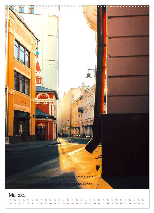 Moskau - Zwischen Oka und Wolga. (CALVENDO Wandkalender 2026)