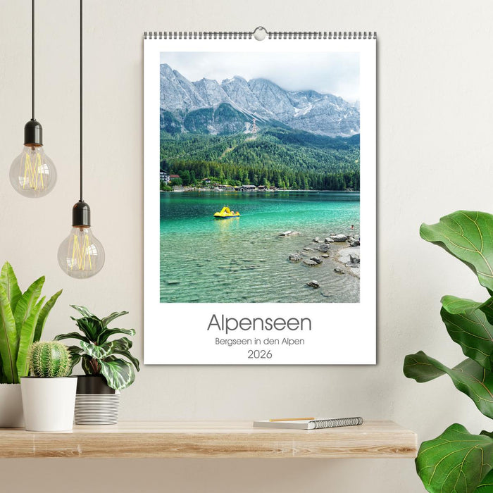 Alpenseen (CALVENDO Wandkalender 2026)
