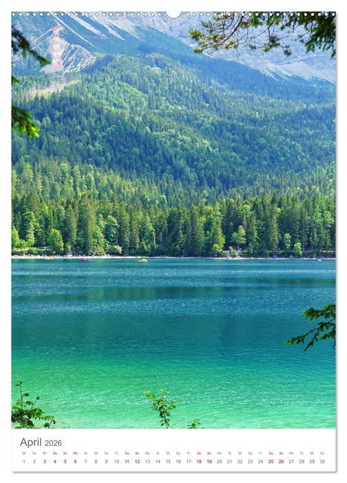 Alpenseen (CALVENDO Wandkalender 2026)