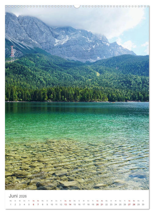 Alpenseen (CALVENDO Wandkalender 2026)