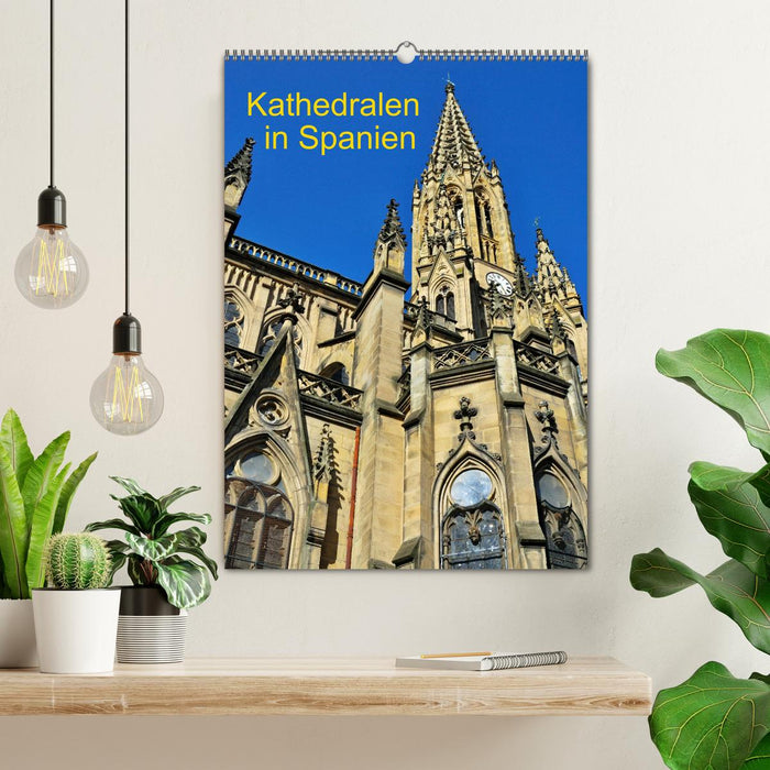 Kathedralen in Spanien (CALVENDO Wandkalender 2026)