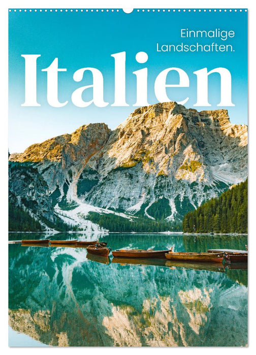 Italien - Einmalige Landschaften. (CALVENDO Wandkalender 2026)