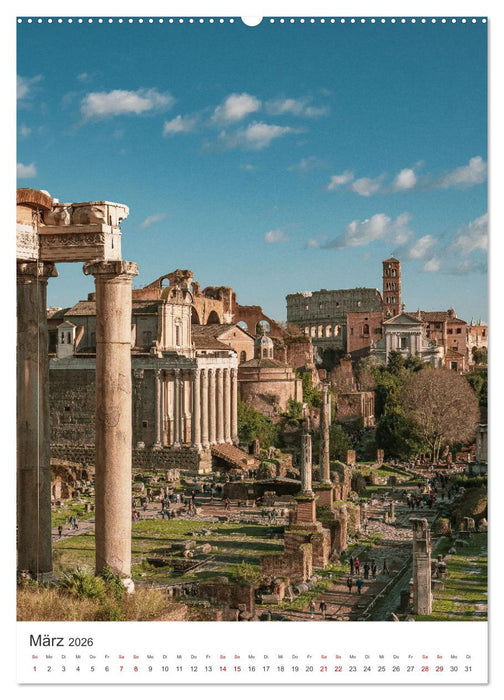 Italien - Einmalige Landschaften. (CALVENDO Wandkalender 2026)