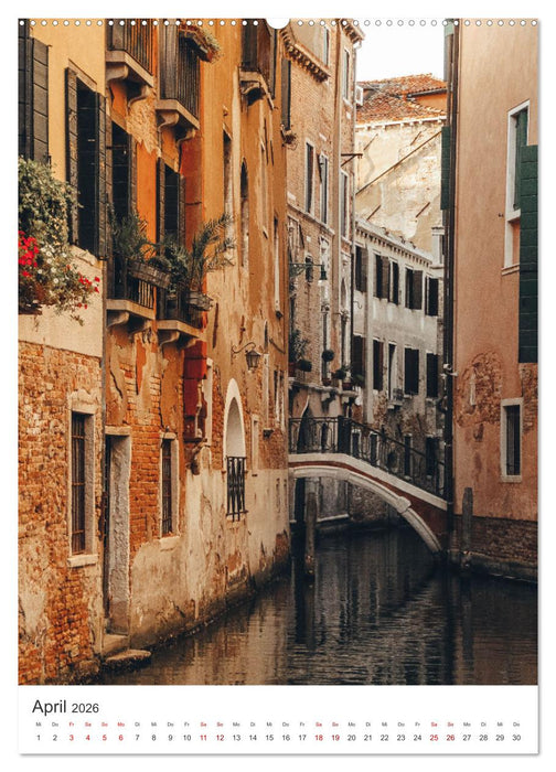 Venedig - Eine Stadt zum Verlieben. (CALVENDO Premium Wandkalender 2026)