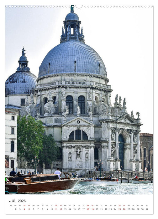 Venedig - Eine Stadt zum Verlieben. (CALVENDO Premium Wandkalender 2026)