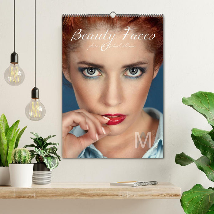 Beauty Faces - Photos by Michael Allmaier (CALVENDO Wandkalender 2026)