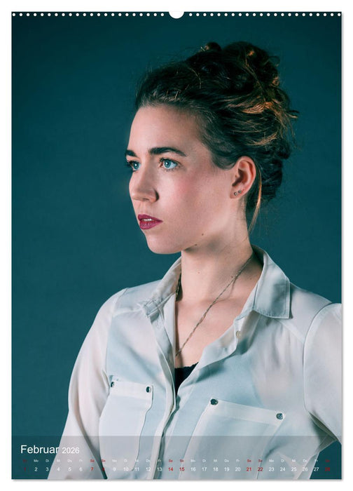 Beauty Faces - Photos by Michael Allmaier (CALVENDO Wandkalender 2026)