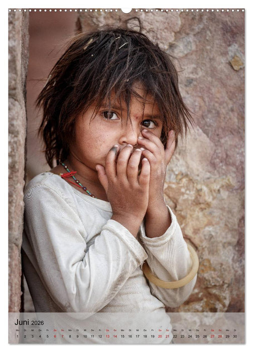 Menschen in Indien (CALVENDO Wandkalender 2026)