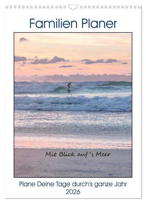 Mit Blick auf's Meer (CALVENDO Wandkalender 2026)