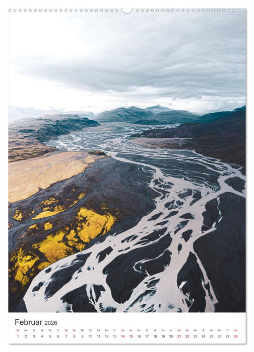 Faszination Island - Eine einmalige Reise. (CALVENDO Wandkalender 2026)