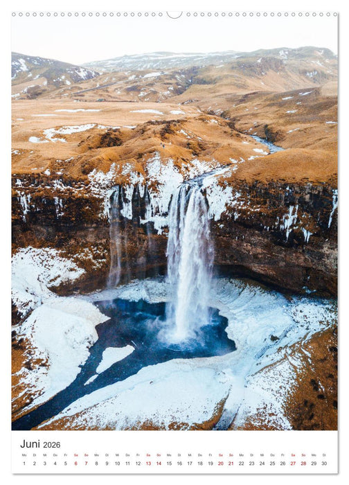 Faszination Island - Eine einmalige Reise. (CALVENDO Wandkalender 2026)