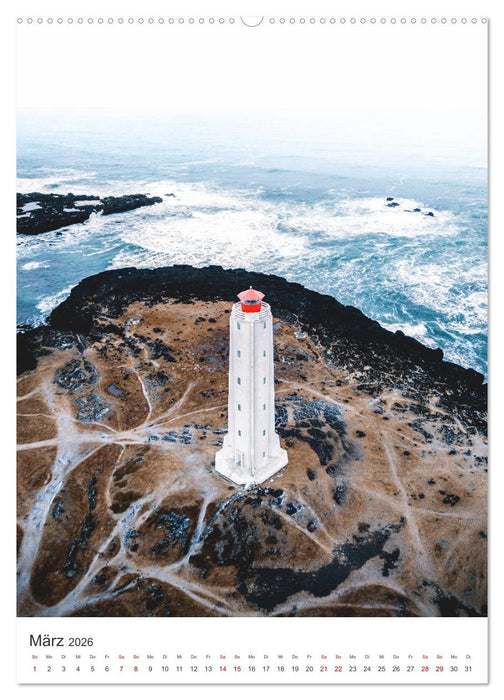 Ein Roadtrip durch Island (CALVENDO Premium Wandkalender 2026)
