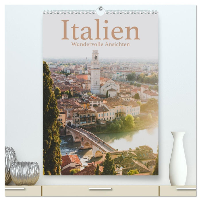 Italien - Wundervolle Ansichten (CALVENDO Premium Wandkalender 2026)