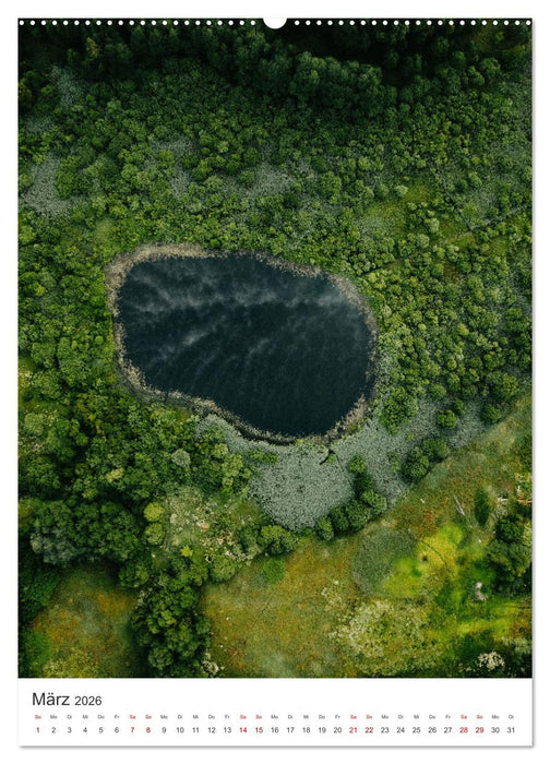 Lettland - Ein faszinierendes Land. (CALVENDO Wandkalender 2026)