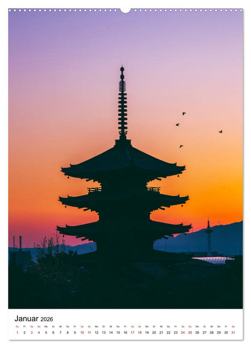 Japan - Moderne trifft auf Tradition. (CALVENDO Premium Wandkalender 2026)