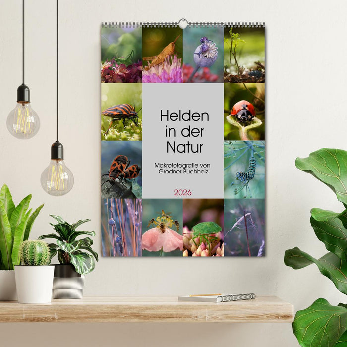 Helden in der Natur (CALVENDO Wandkalender 2026)