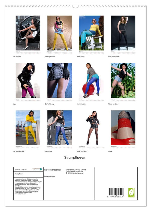 Strumpfhosen (CALVENDO Premium Wandkalender 2026)