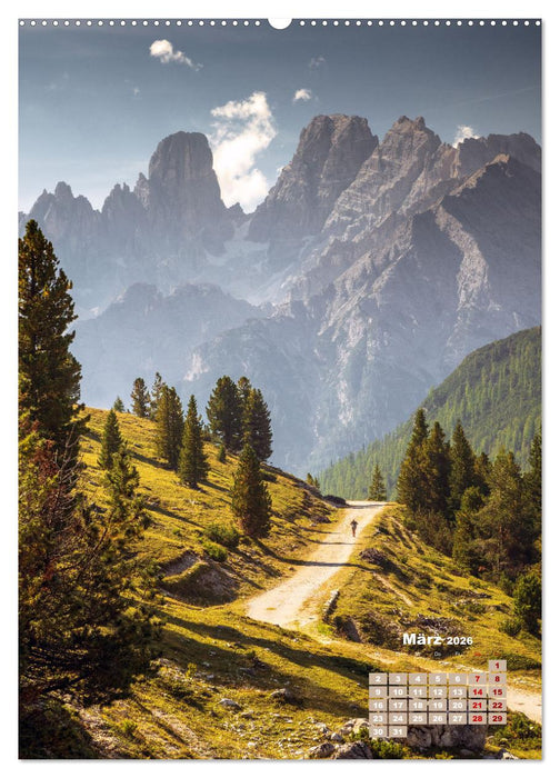 Dolomiten, ein Meer aus Bergen by VogtArt (CALVENDO Premium Wandkalender 2026)