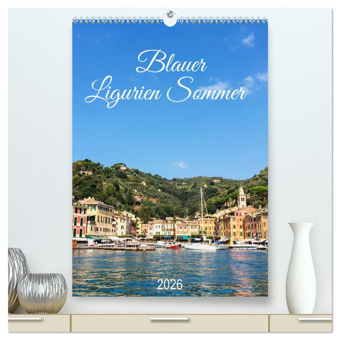 Blauer Ligurien Sommer (CALVENDO Premium Wandkalender 2026)