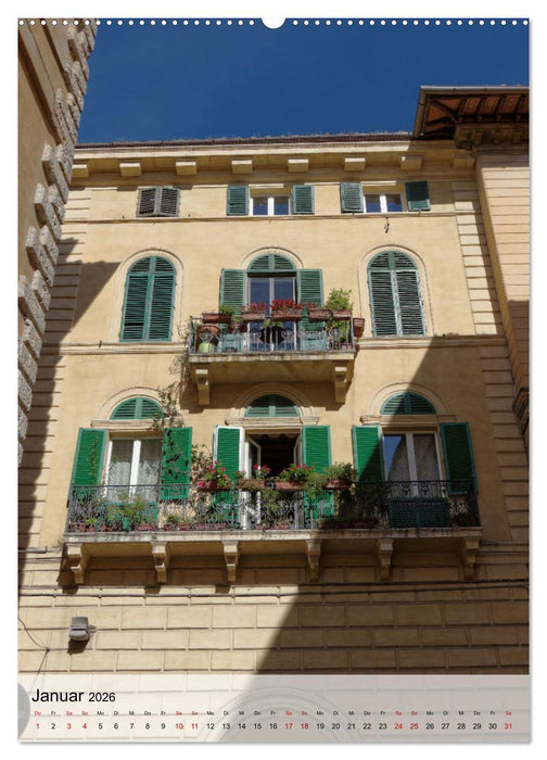 Siena - Die Toskana in Hochform (CALVENDO Wandkalender 2026)