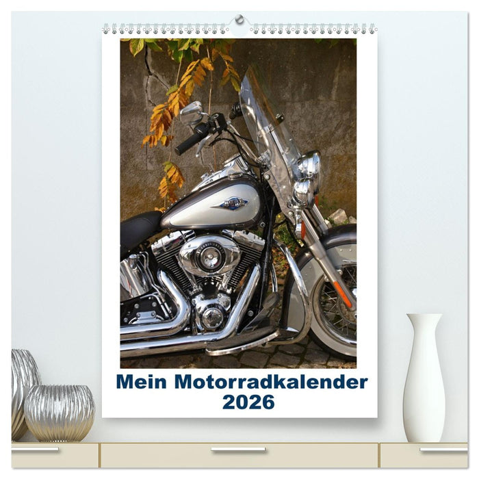 Mein Motorradkalender (CALVENDO Premium Wandkalender 2026)