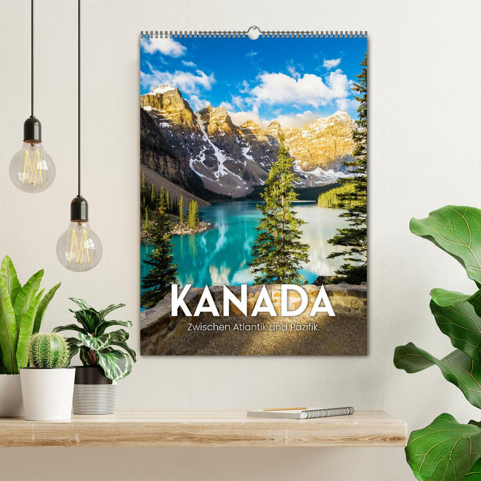 Kanada - Zwischen Atlantik und Pazifik. (CALVENDO Wandkalender 2026)