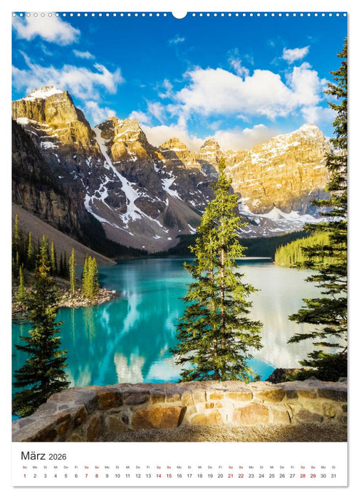 Kanada - Zwischen Atlantik und Pazifik. (CALVENDO Wandkalender 2026)