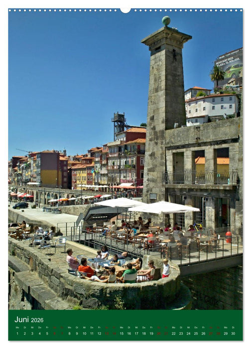 Farbiges Porto (CALVENDO Premium Wandkalender 2026)