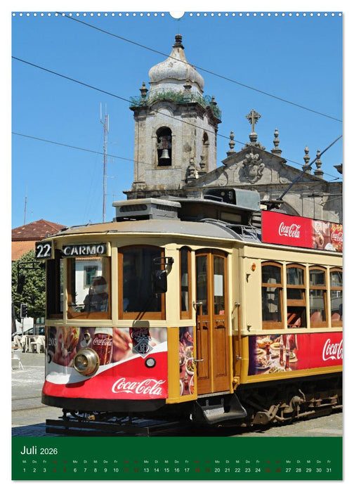 Farbiges Porto (CALVENDO Premium Wandkalender 2026)