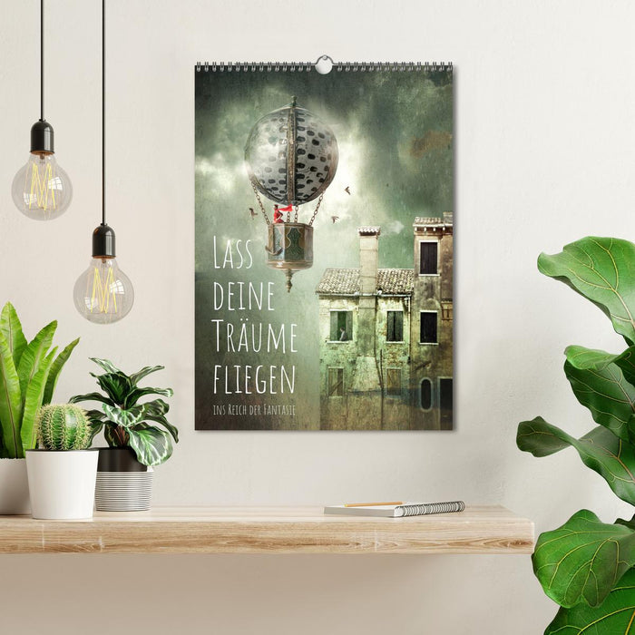 Lass deine Träume fliegen ins Reich der Fantasie (CALVENDO Wandkalender 2026)