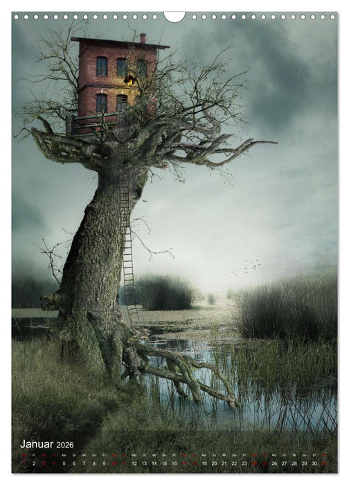 Lass deine Träume fliegen ins Reich der Fantasie (CALVENDO Wandkalender 2026)