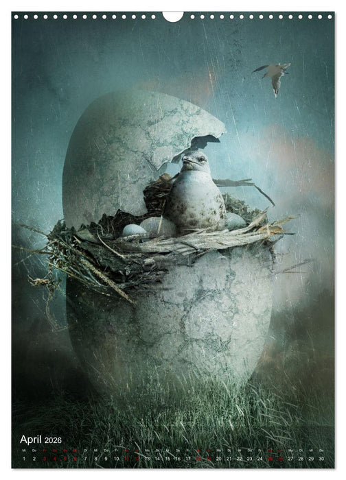 Lass deine Träume fliegen ins Reich der Fantasie (CALVENDO Wandkalender 2026)